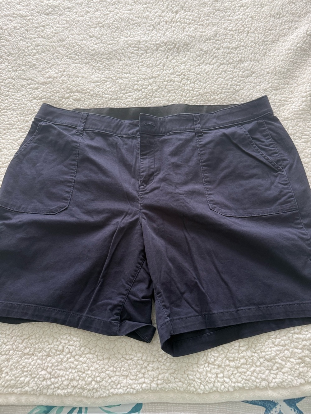 Lane Bryant Navy Shorts